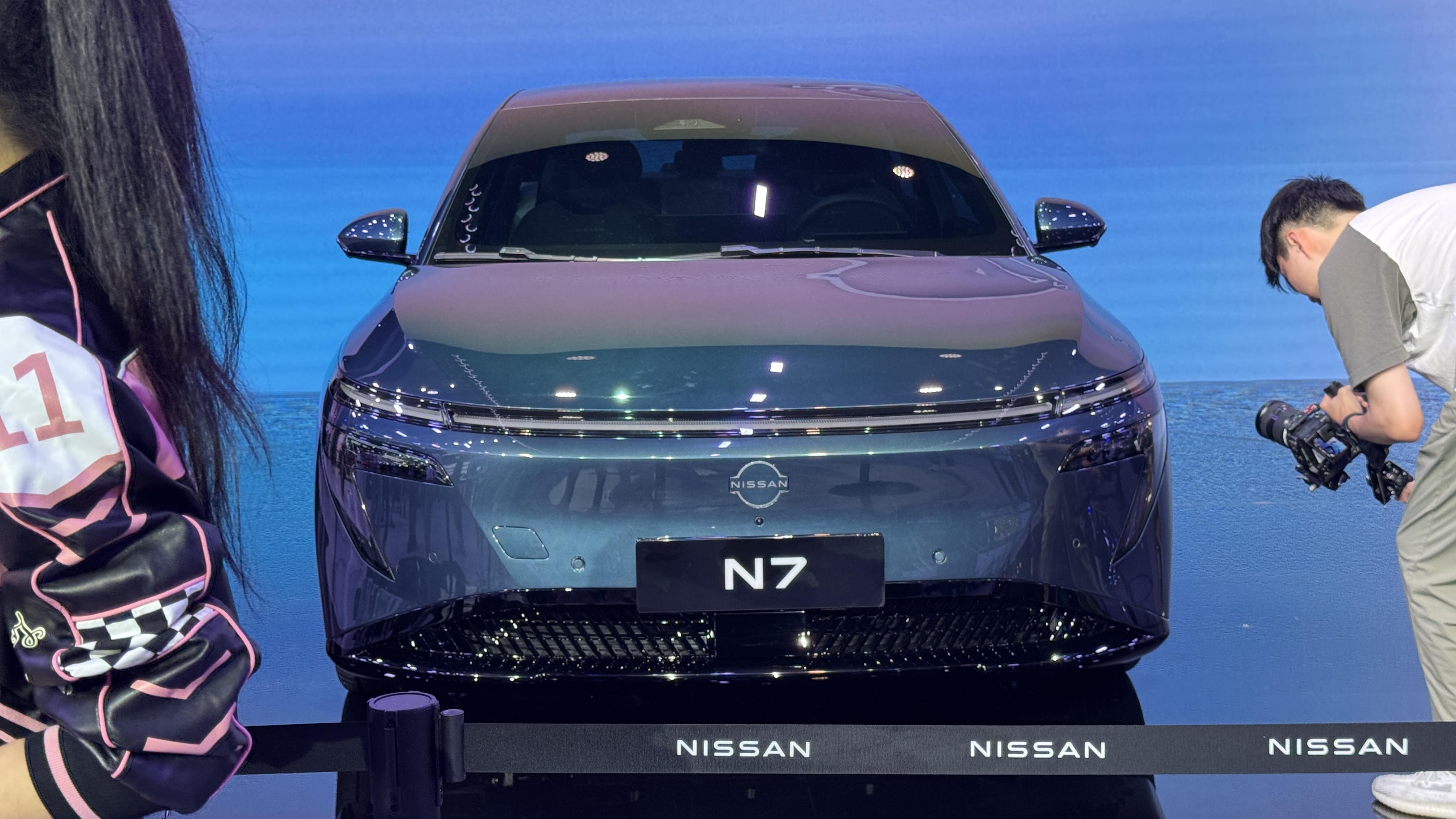 2025年內(nèi)上市！日產(chǎn)全新車型N7在廣州車展首發(fā)亮相