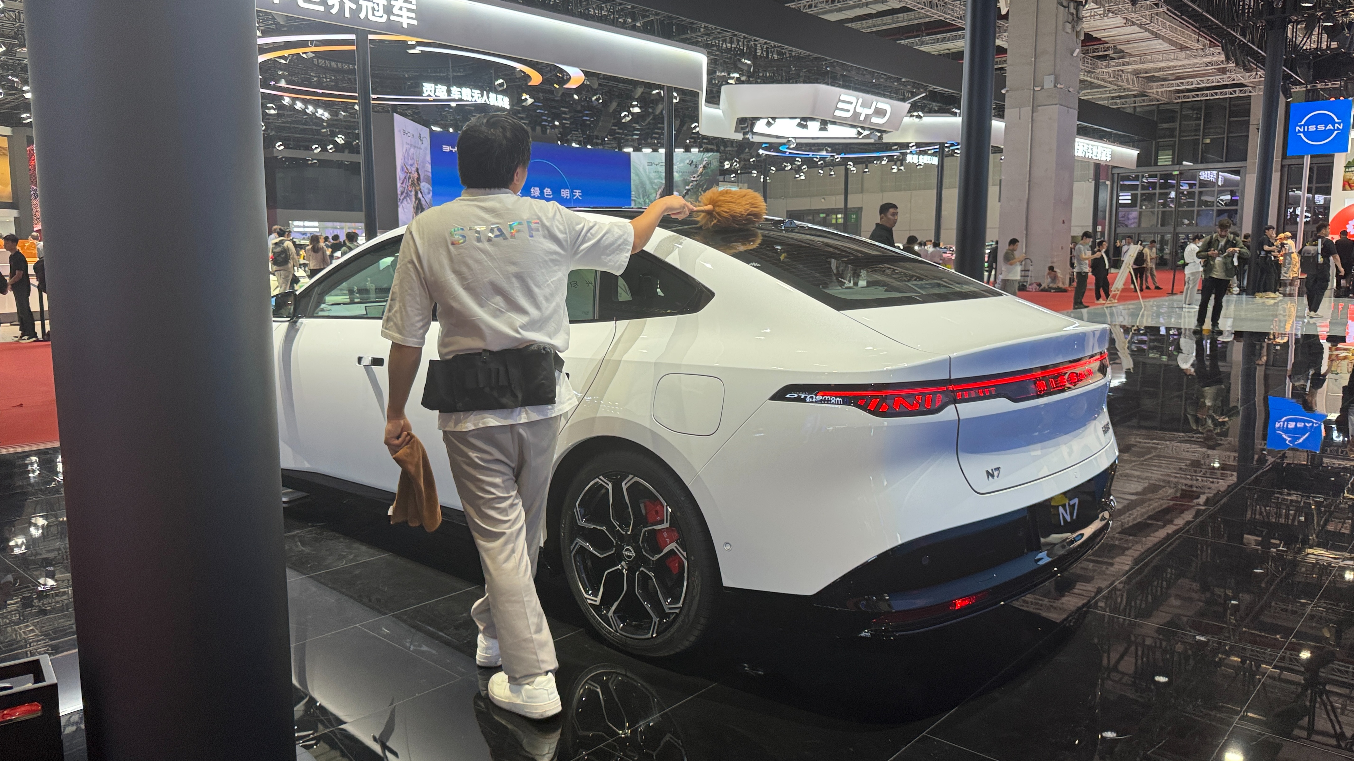 指導(dǎo)售價11.99萬起！日產(chǎn) N7剛上市，累計訂單超10000臺！